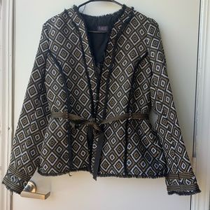 Mark’s and Spencer jacquard coat